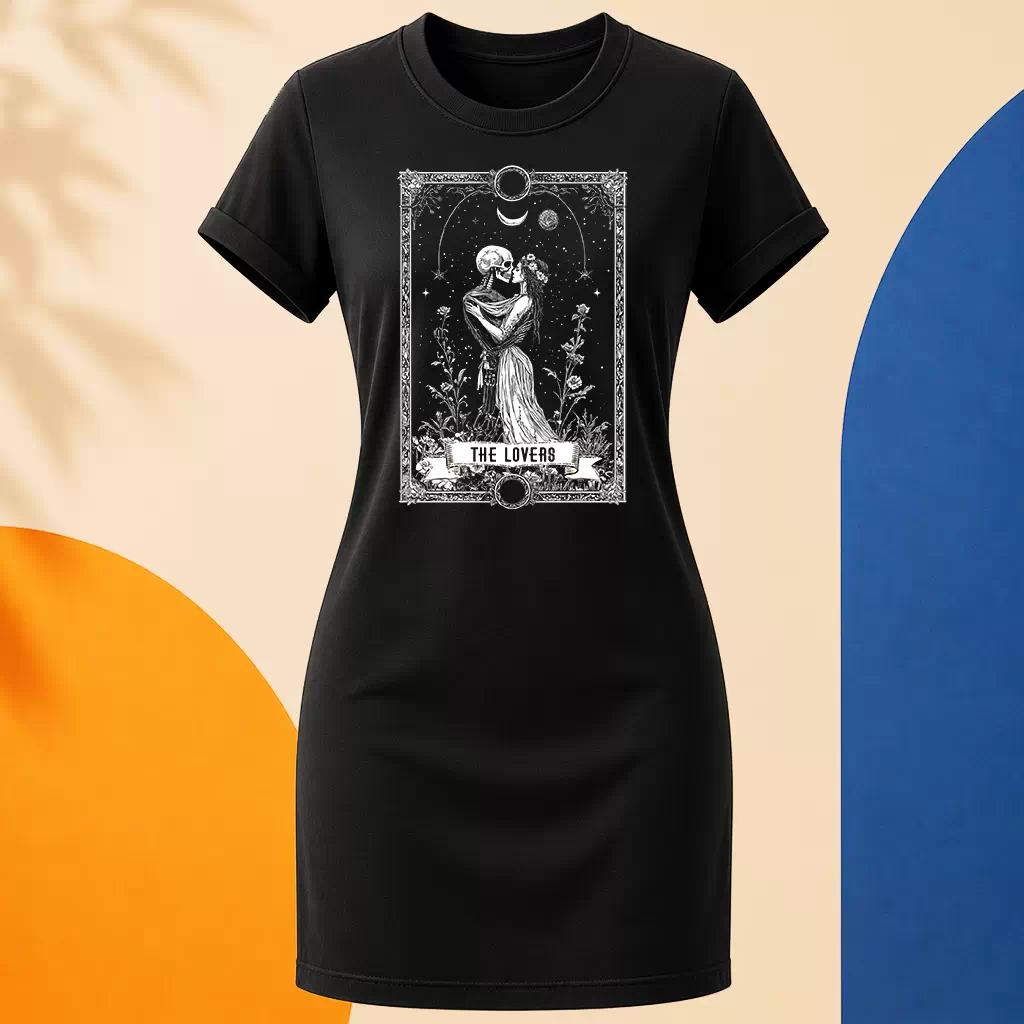 Šaty - The Lovers – Milenci – Tarot – Velká arkána